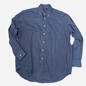Ralph lauren  vintage Blair Men's Navy Blue Shirt size M